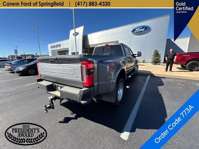Certified Used 2024 Carbonized Gray Metallic Ford Platinum image 9