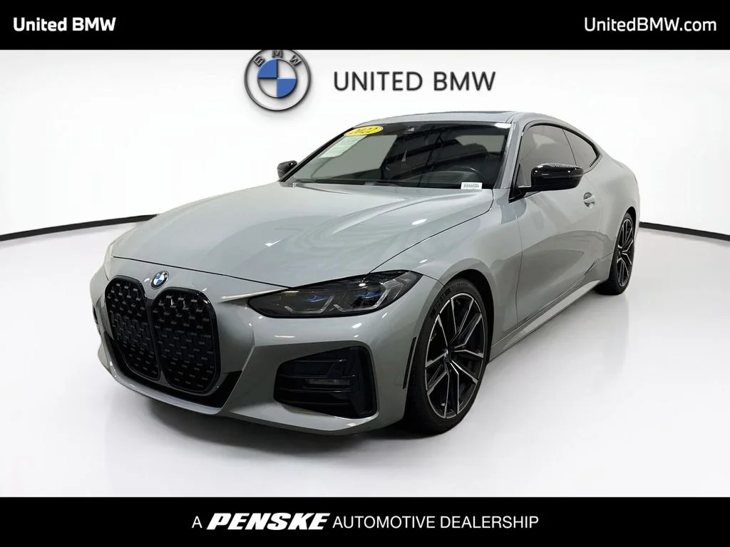 Used 2022 Gray Metallic BMW 430i image 1