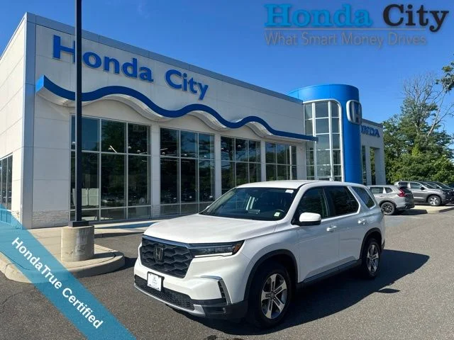 Certified Used 2023 Platinum White Pearl Honda EX-L image 1