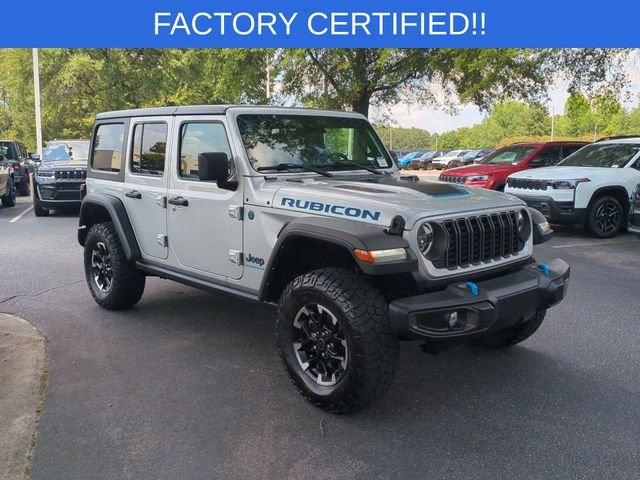 Used 2024 Silver Jeep Rubicon 4xe image 7