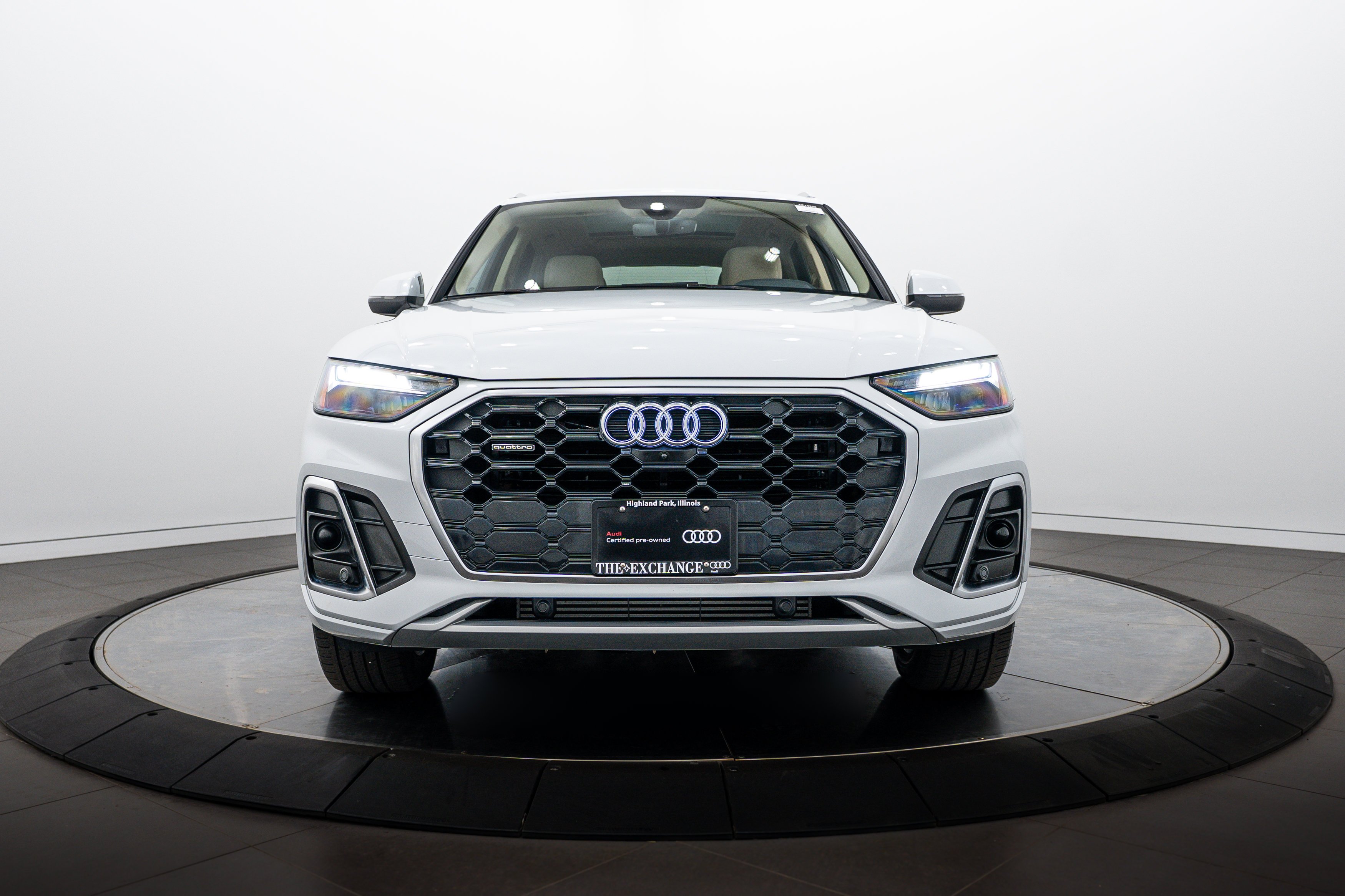 Certified Used 2023 Glacier White Metallic Audi S line Premium Plus image 24