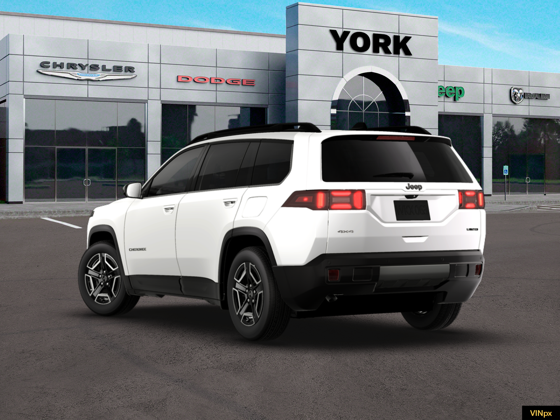 New 2026 Bright White Clearcoat Jeep Limited image 5
