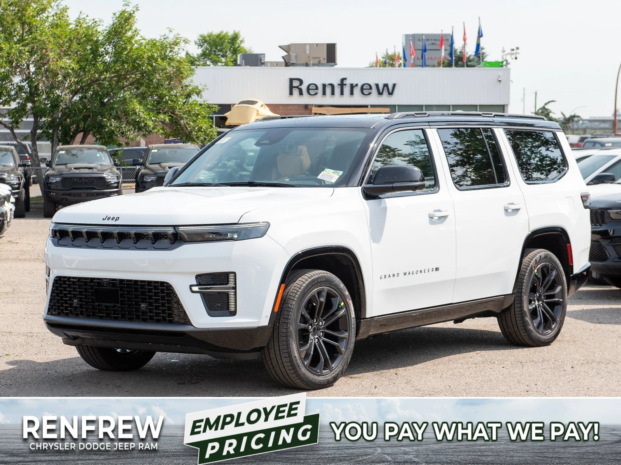 New 2026 White Jeep Summit Reserve* image 1