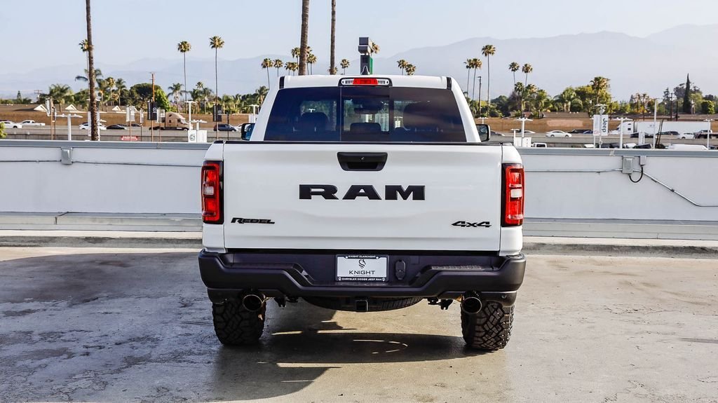 New 2026 Bright White Clearcoat Ram Rebel image 8