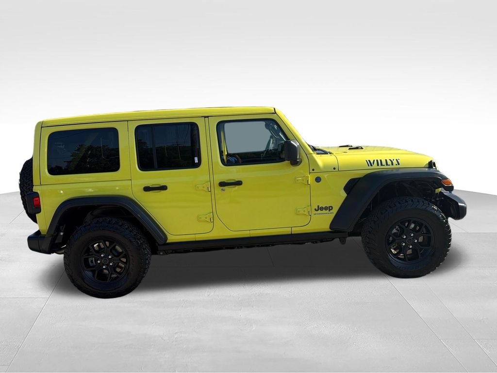 Used 2024 Yellow Jeep Willys 4xe image 6