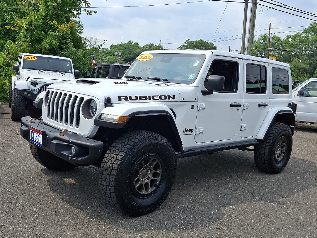 Used 2023 Bright White Clearcoat Jeep Rubicon 392 image 6