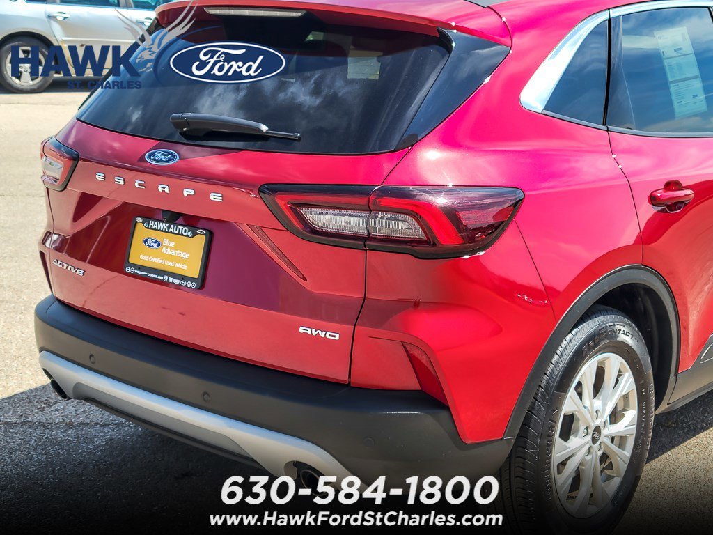 Used 2023 Red Metallic Ford Active image 6