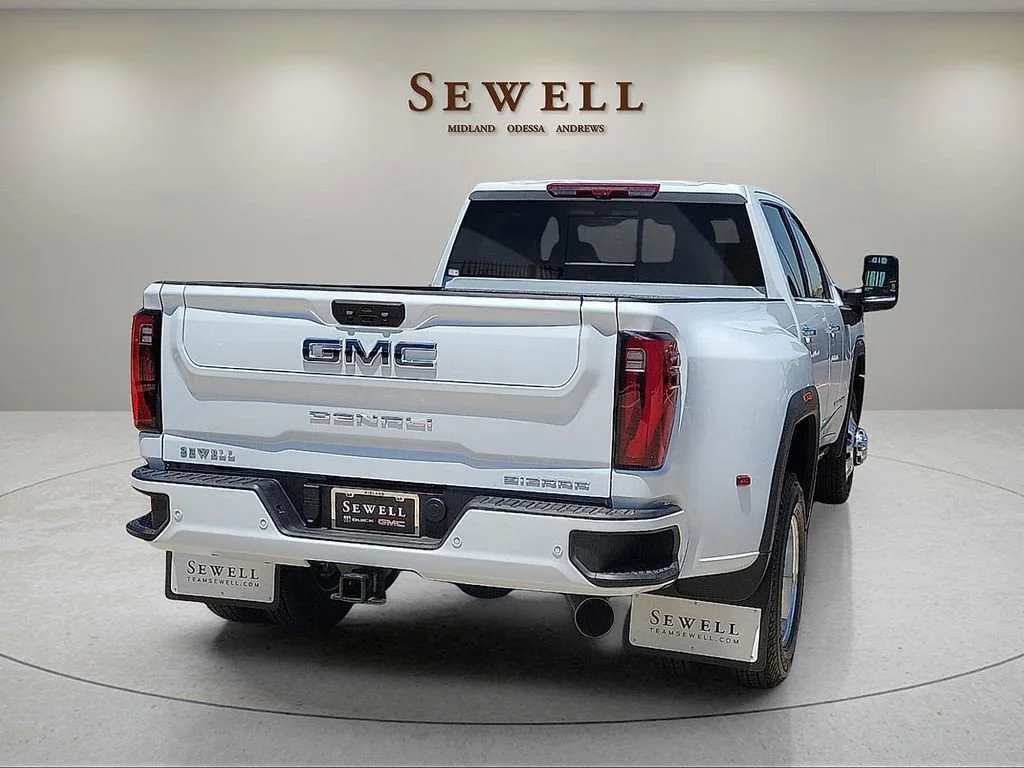 New 2026 Glacier White Tricoat GMC Denali Ultimate DRW image 5