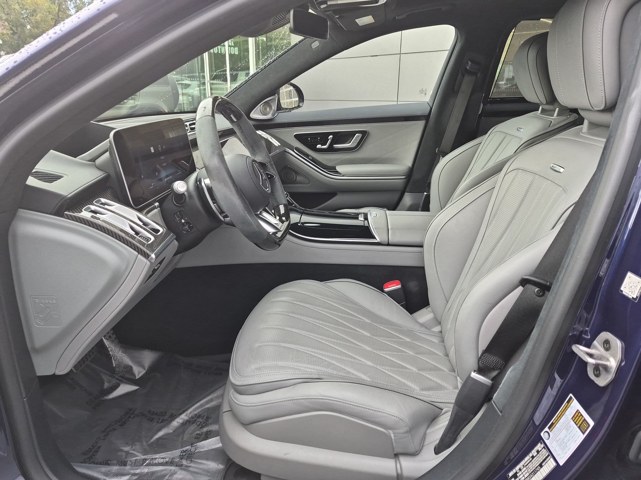 Certified Used 2025 MANUFAKTUR Signature Mystic Blue Metallic Mercedes-Benz AMG® S 63 E image 15