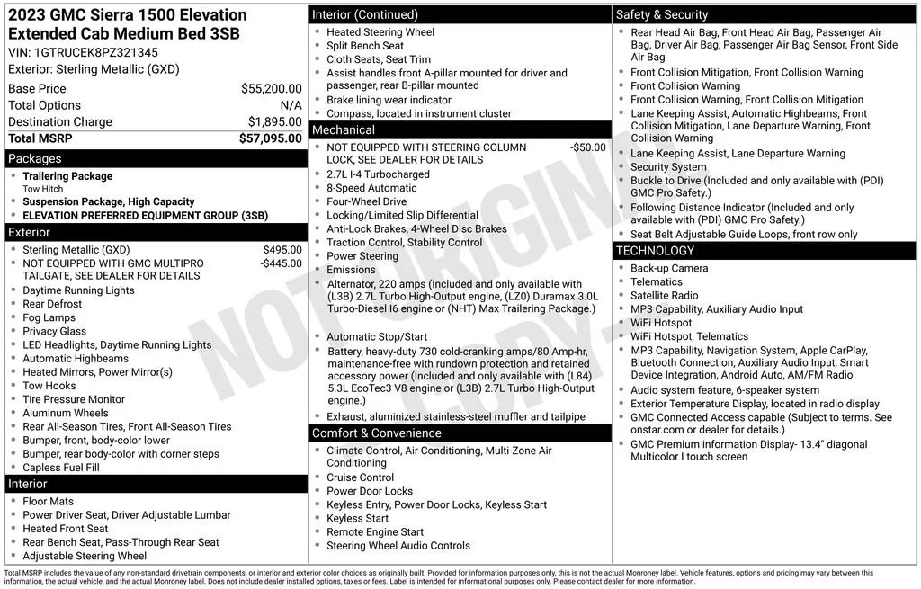 2023 GMC Sierra 1500 Elevation - Photo 31