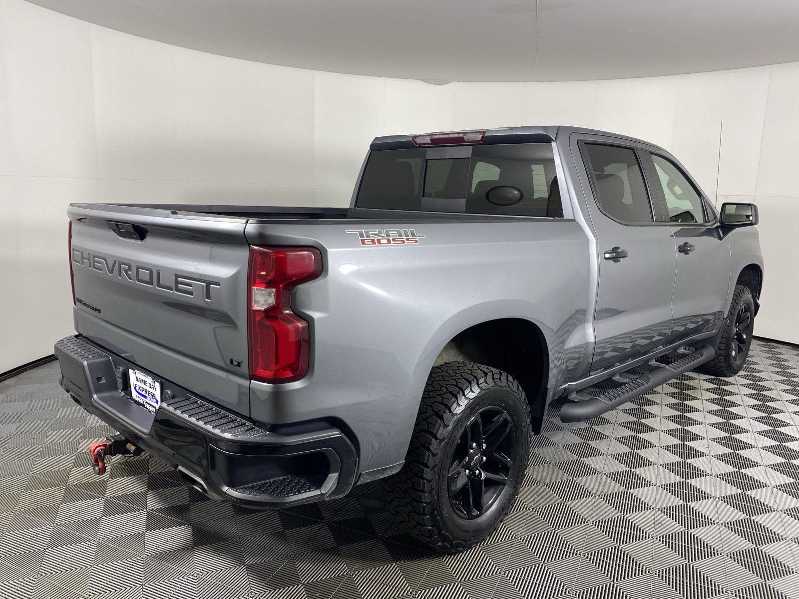 Used 2021 Satin Steel Metallic Chevrolet LT Trail Boss image 8