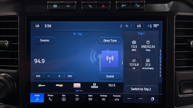 Used 2024 Antimatter Blue Metallic Ford King Ranch image 32