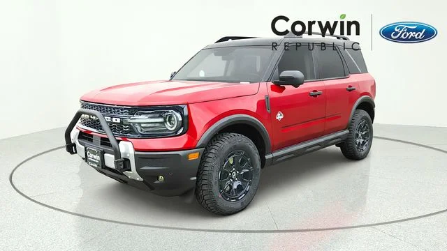 New 2026 Ruby Red Metallic Tinted Clearcoat Ford Outer Banks® image 3