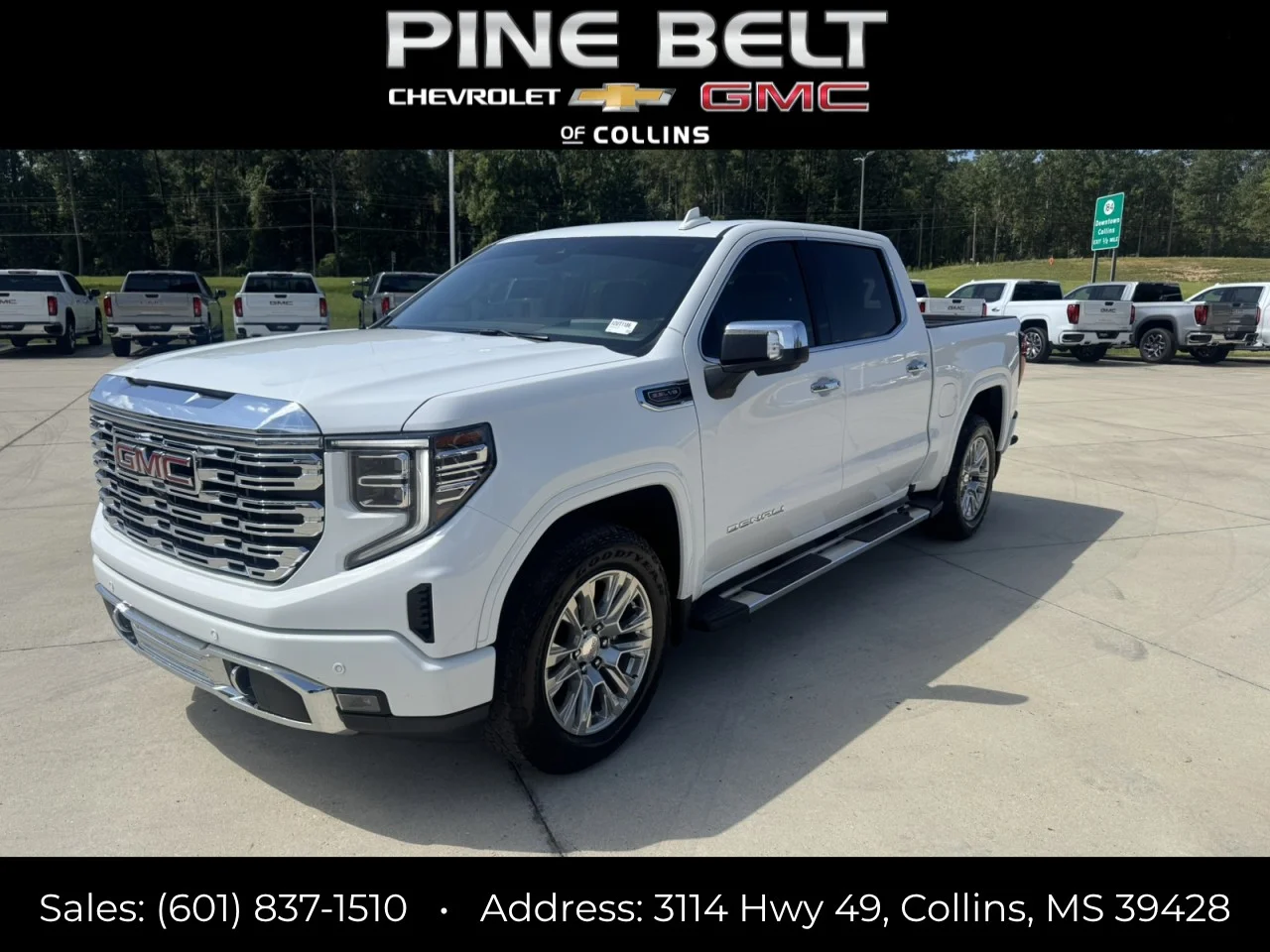 Used 2023 SUMMIT WHITE GMC Denali image 1