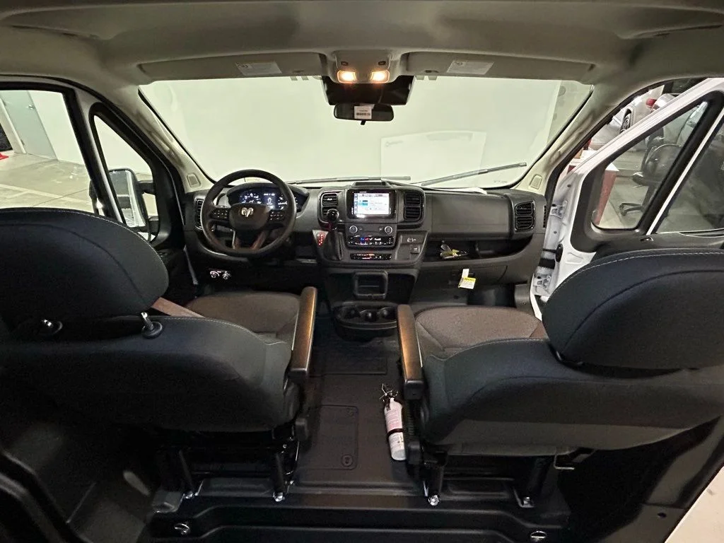 Used 2023 Bright White Clearcoat Ram High Roof image 27