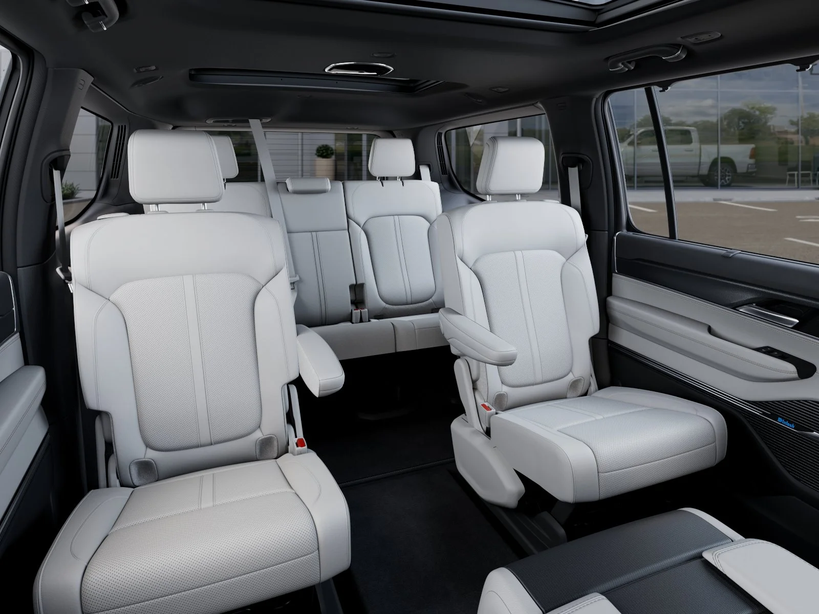 New 2026 Fathom Blue Pearlcoat Jeep Summit Obsidian image 42