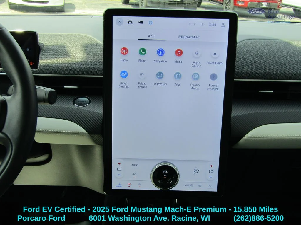 Certified Used 2025 Shadow Black Ford Premium image 17