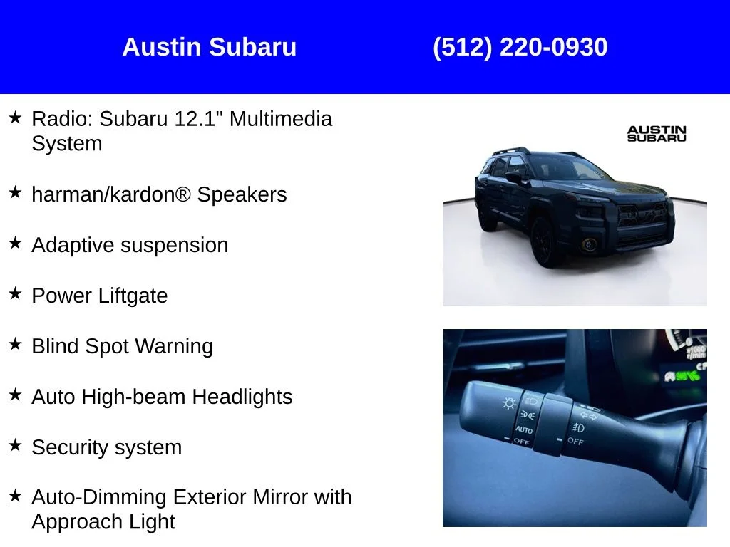 New 2026 Gray Subaru Wilderness image 17