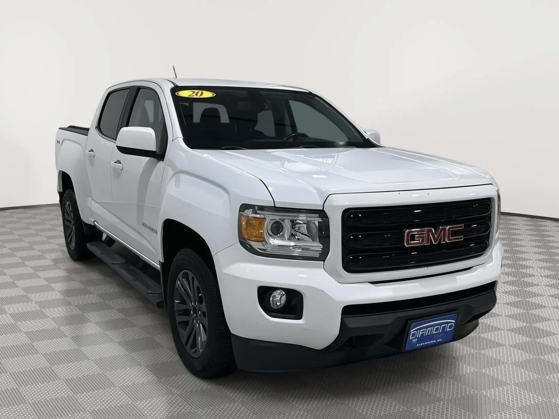 Used 2020 SUMMIT WHITE GMC 4WD SLE image 7