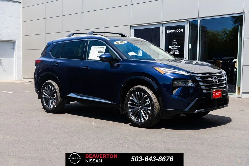 New 2026 Deep Ocean Blue Pearl Nissan Platinum image 1