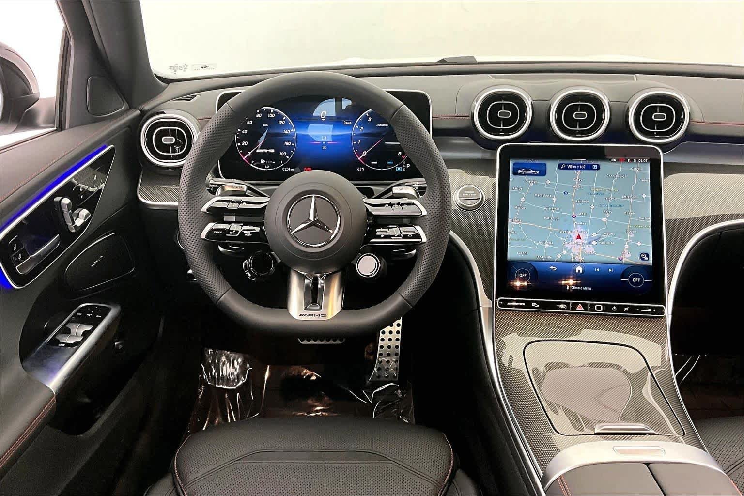 New 2026 Polar White Mercedes-Benz AMG® C 43 4MATIC Sedan image 15
