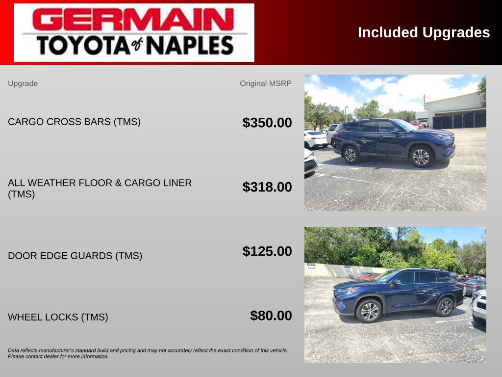 Used 2022 Blue Toyota XLE image 5