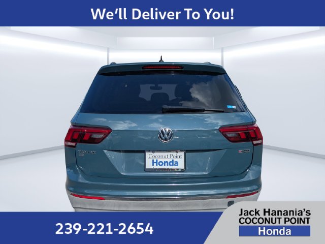 Used 2021 Blue Volkswagen 2.0T SE image 4