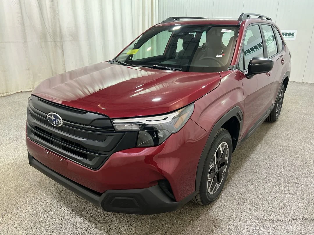 New 2026 Crimson Red Pearl Subaru BASE image 4