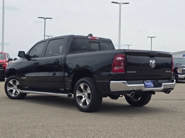 Used 2023 Diamond Black Crystal Pearlcoat Ram Laramie image 34