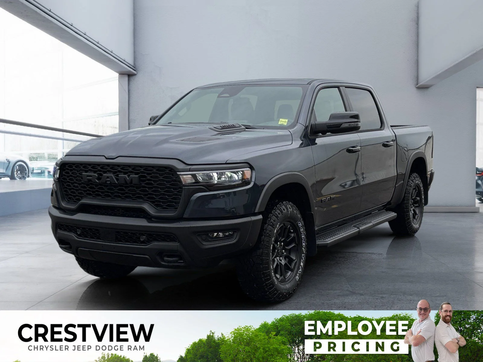 New 2026 FORGED BLUE METALLIC Ram Rebel image 1