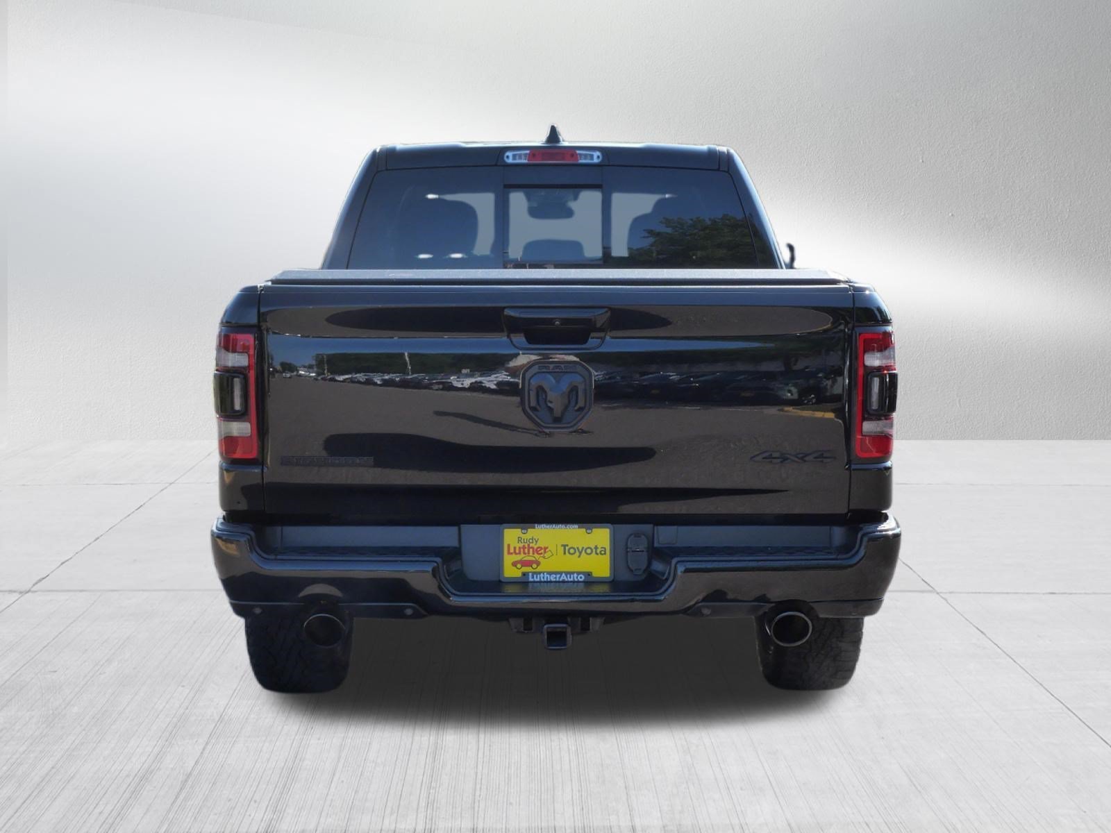 Used 2021 Diamond Black Crystal Pearlcoat Ram Big Horn image 6