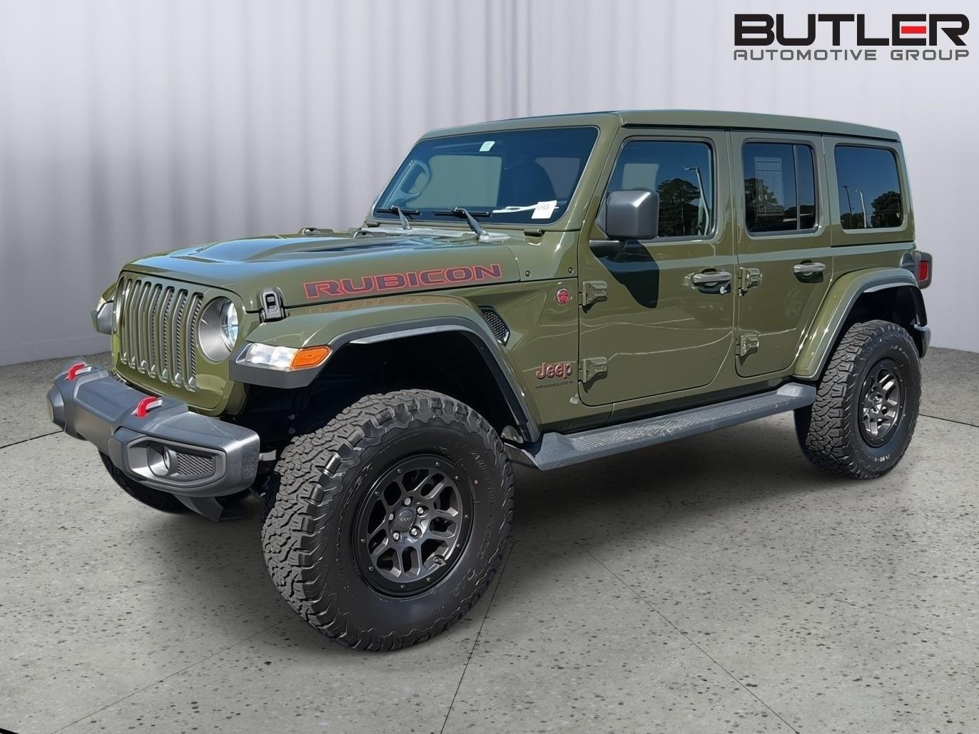 Used 2023 Sarge Green Clearcoat Jeep Rubicon image 2