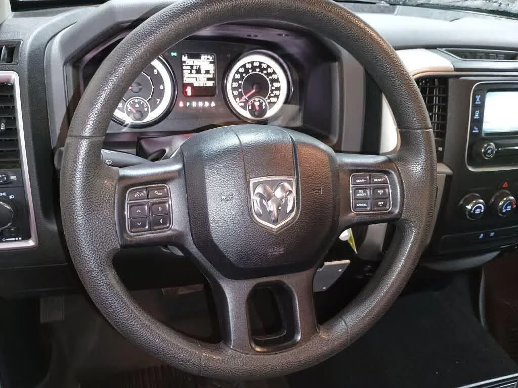Used 2019 Bright White Clearcoat Ram SLT image 8