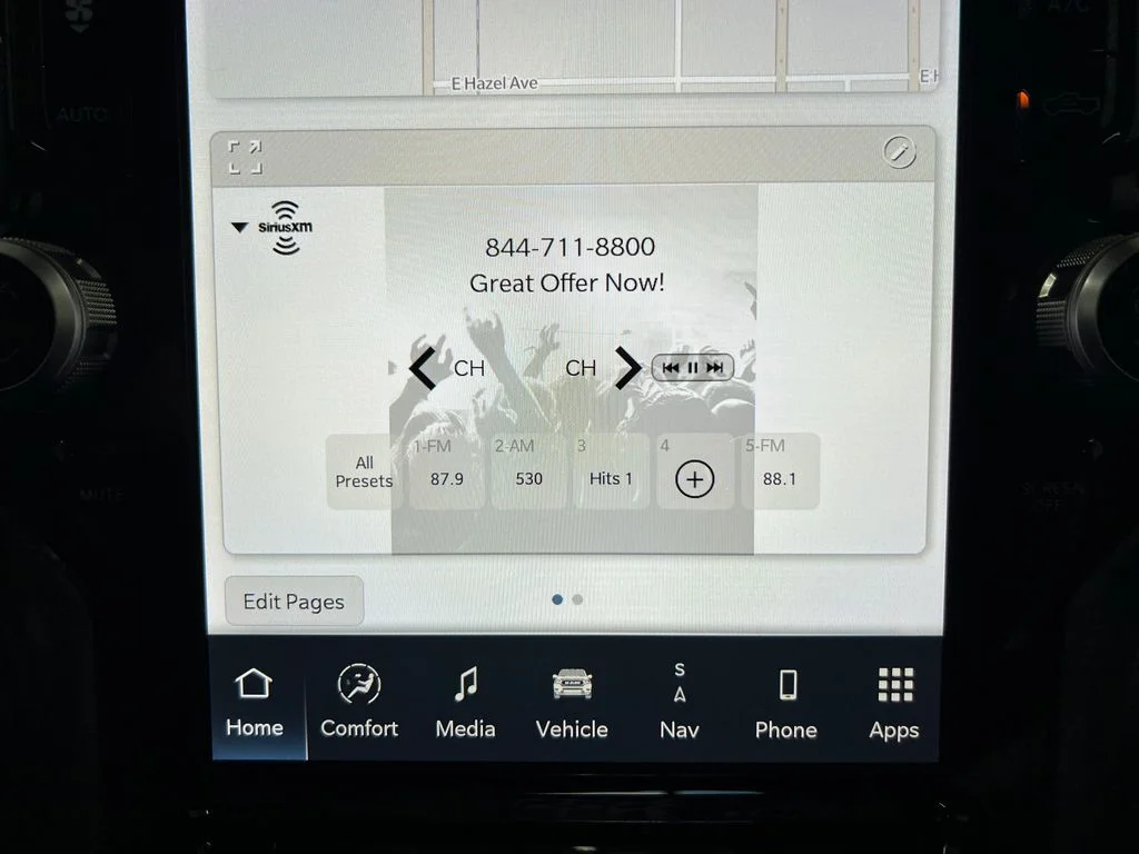 Certified Used 2024 Diamond Black Crystal Pearlcoat Ram Laramie image 22