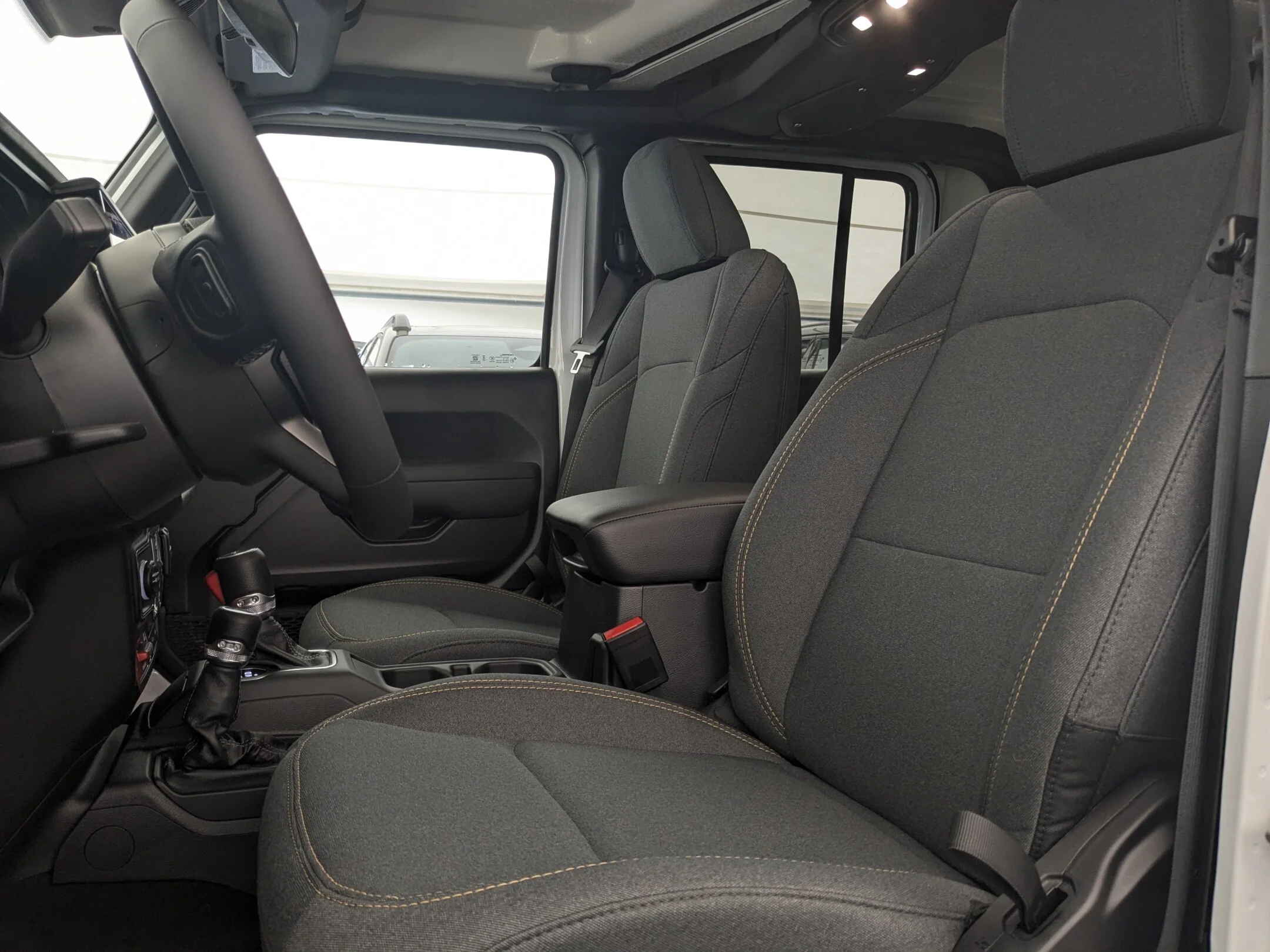 New 2026 White Jeep Willys - - 4x4 - E- Locker Rear Axle - Blk 3-Pc Freedom Top - Heated Seats - Willys Susp & More! image 13