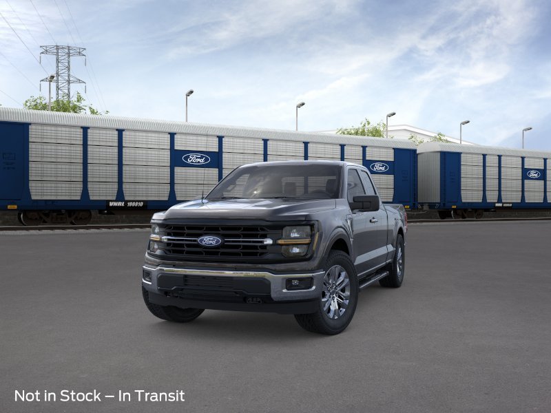 New 2026 Agate Black Metallic Ford XLT image 3