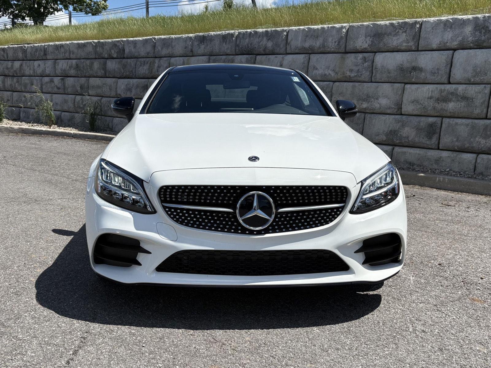 Certified Used 2021 Polar White Mercedes-Benz C 300 image 2