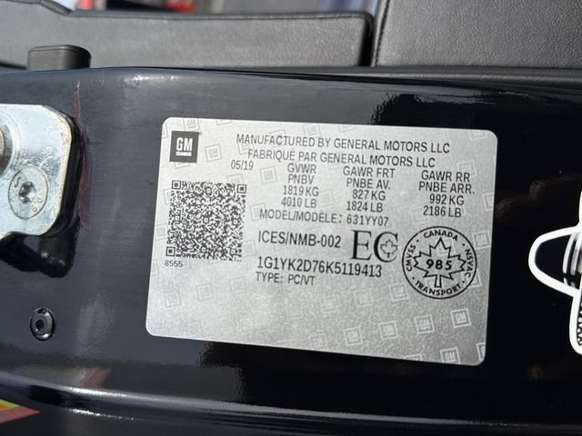 Used 2019 Black Chevrolet Z51 2LT image 25
