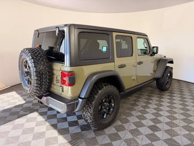 Certified Used 2025 Green Jeep Willys image 10