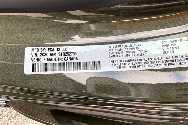 New 2026 Dodge Charger R/T Scat Pack 2D Coupe