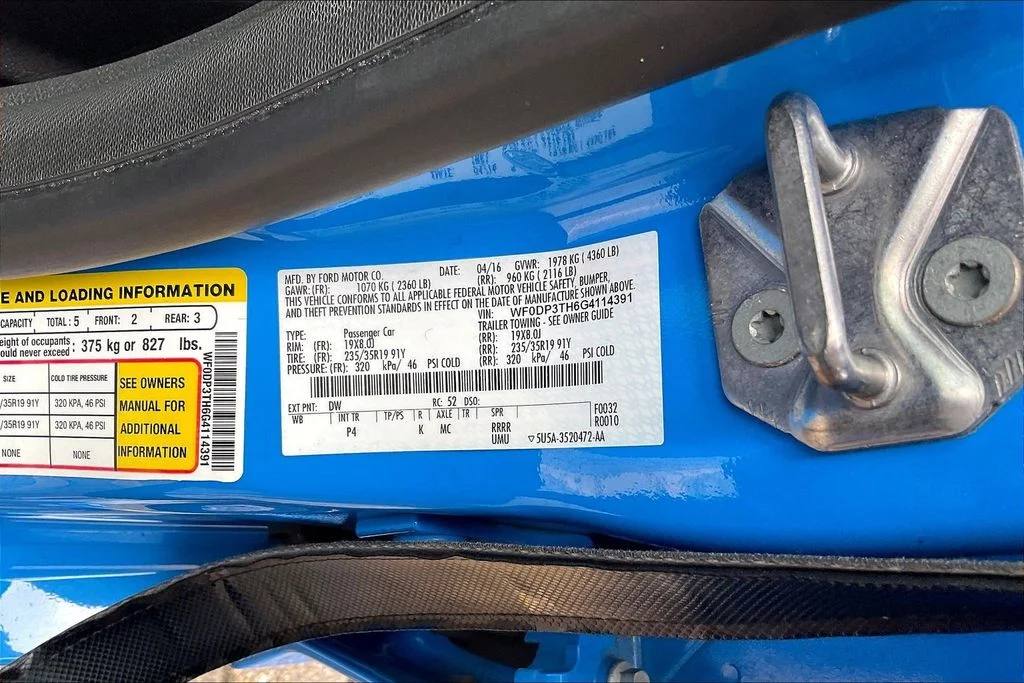 Used 2016 Blue Ford RS image 32