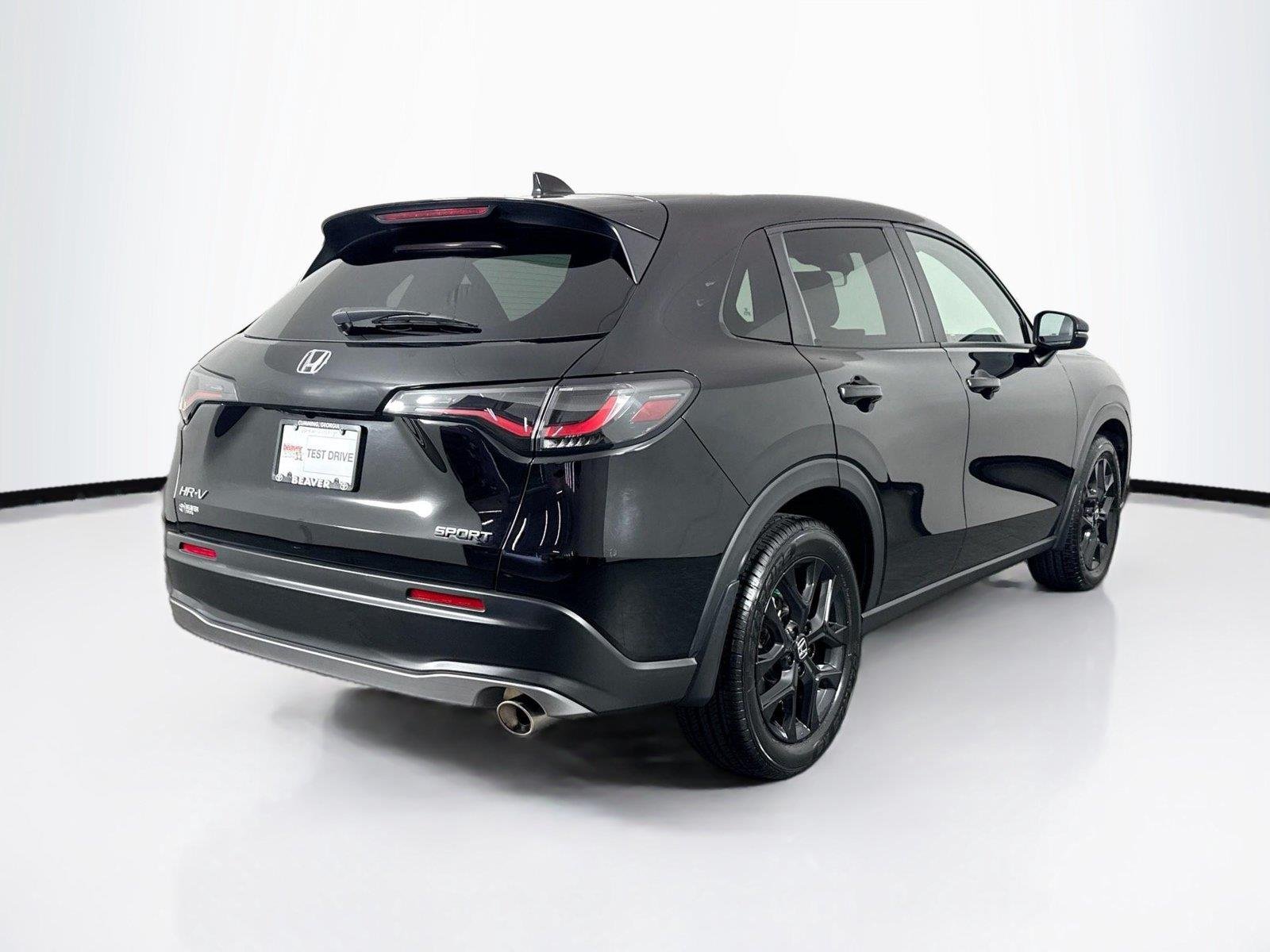 Used 2024 Crystal Black Pearl Honda Sport image 2