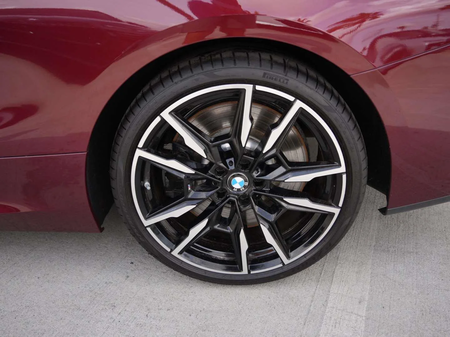 Used 2025 Aventurin Red Metallic BMW M850i xDrive Convertible image 7