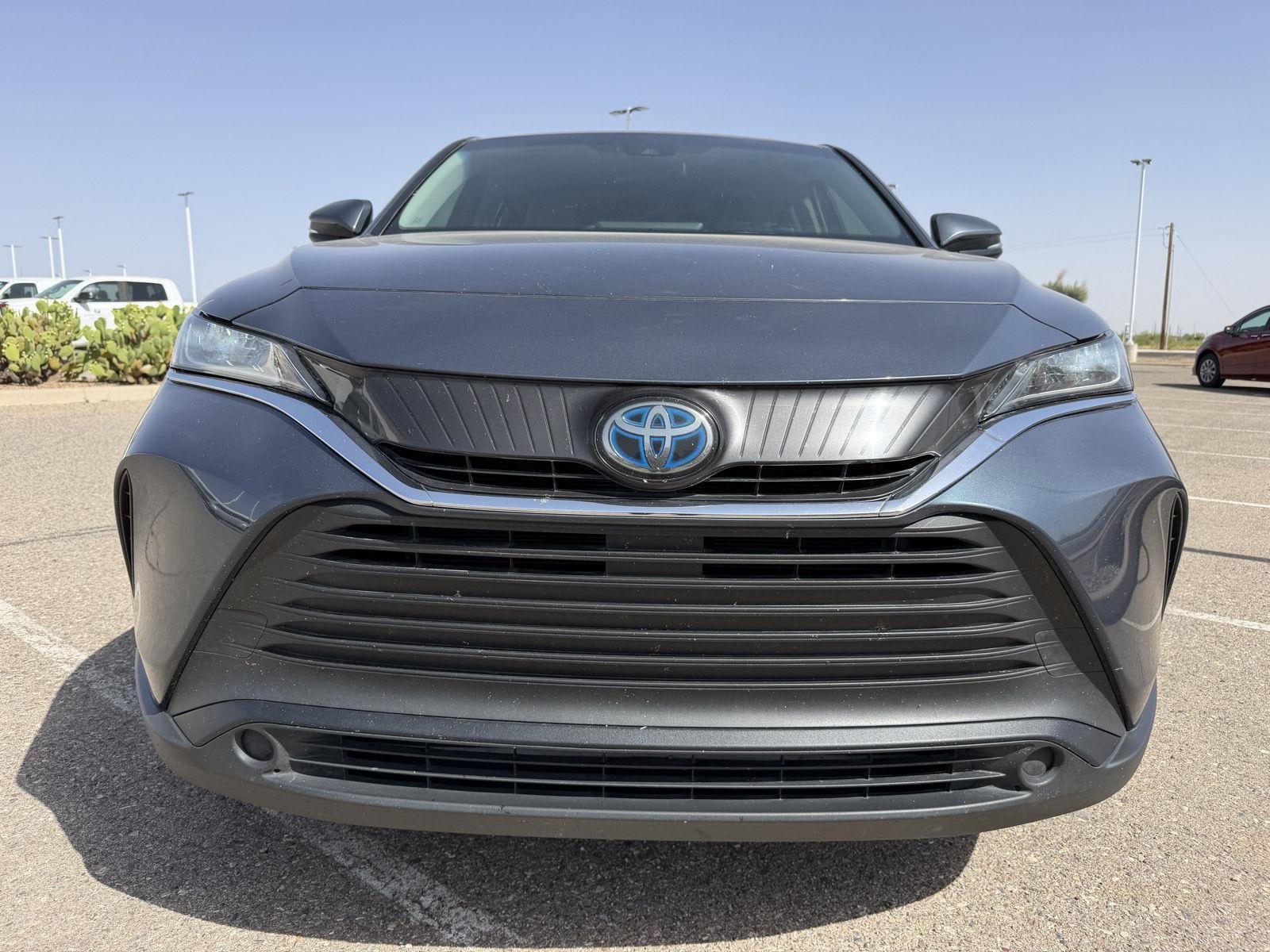 Used 2021 Coastal Gray Metallic Toyota LE image 9
