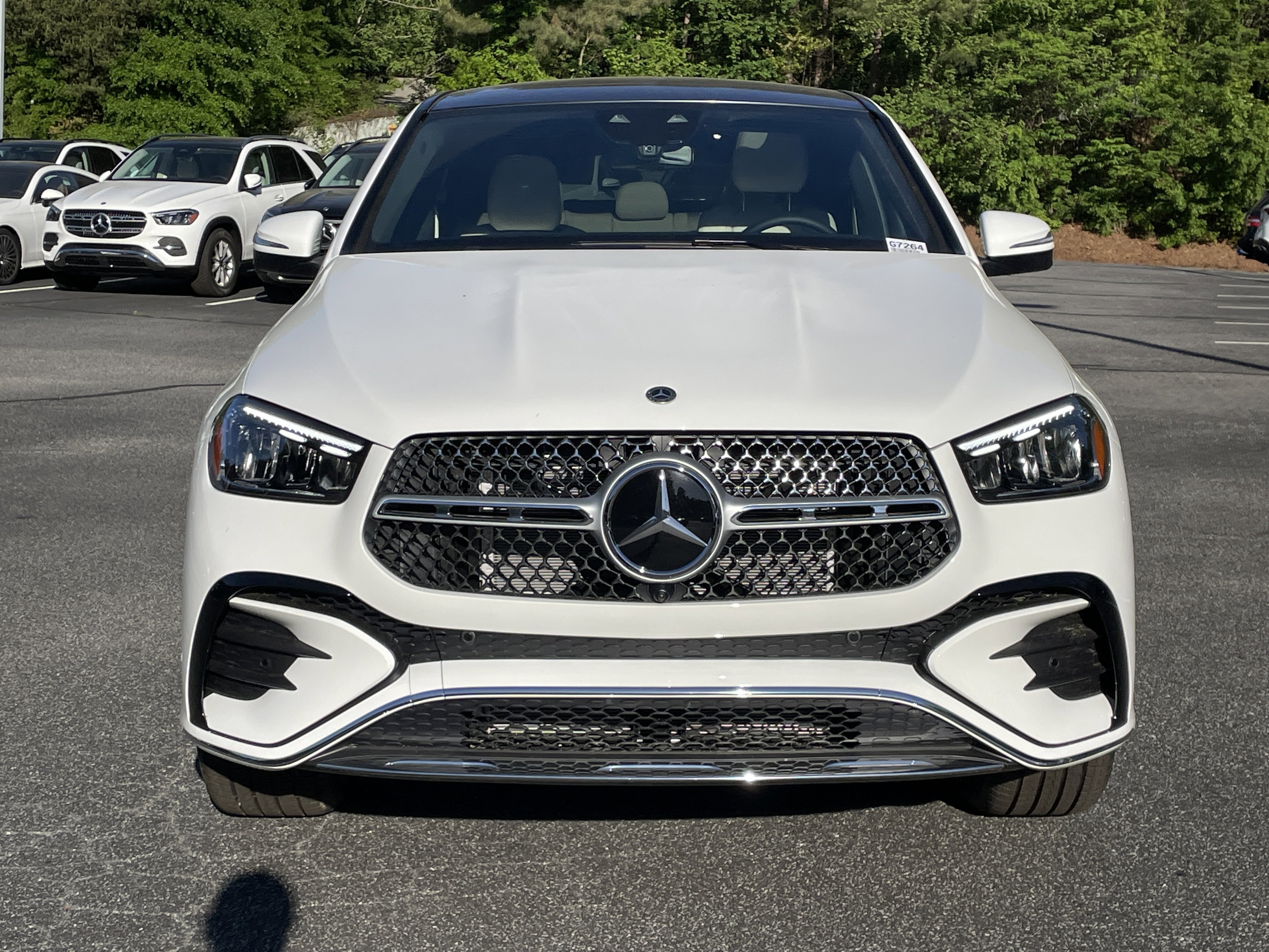 New 2026 Polar White Mercedes-Benz GLE 450 4MATIC® Coupe image 3