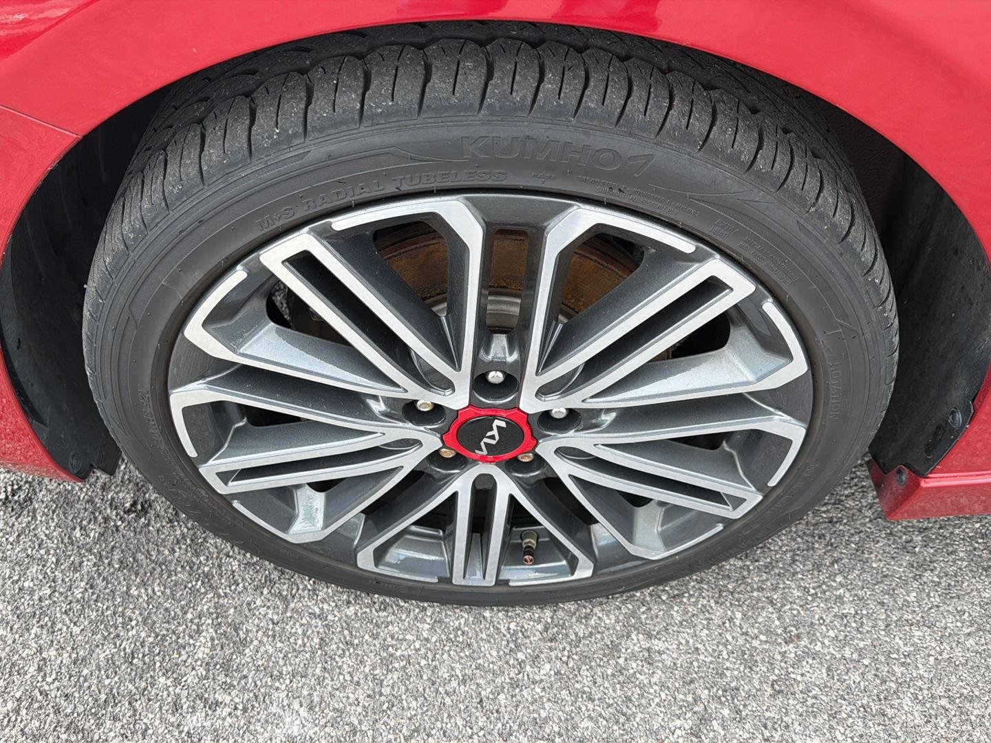 Used 2023 Currant Red Kia GT image 8