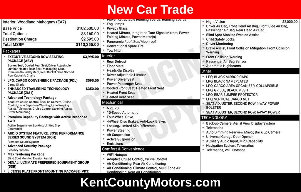 Used 2025 Sterling Metallic GMC Denali Ultimate image 1