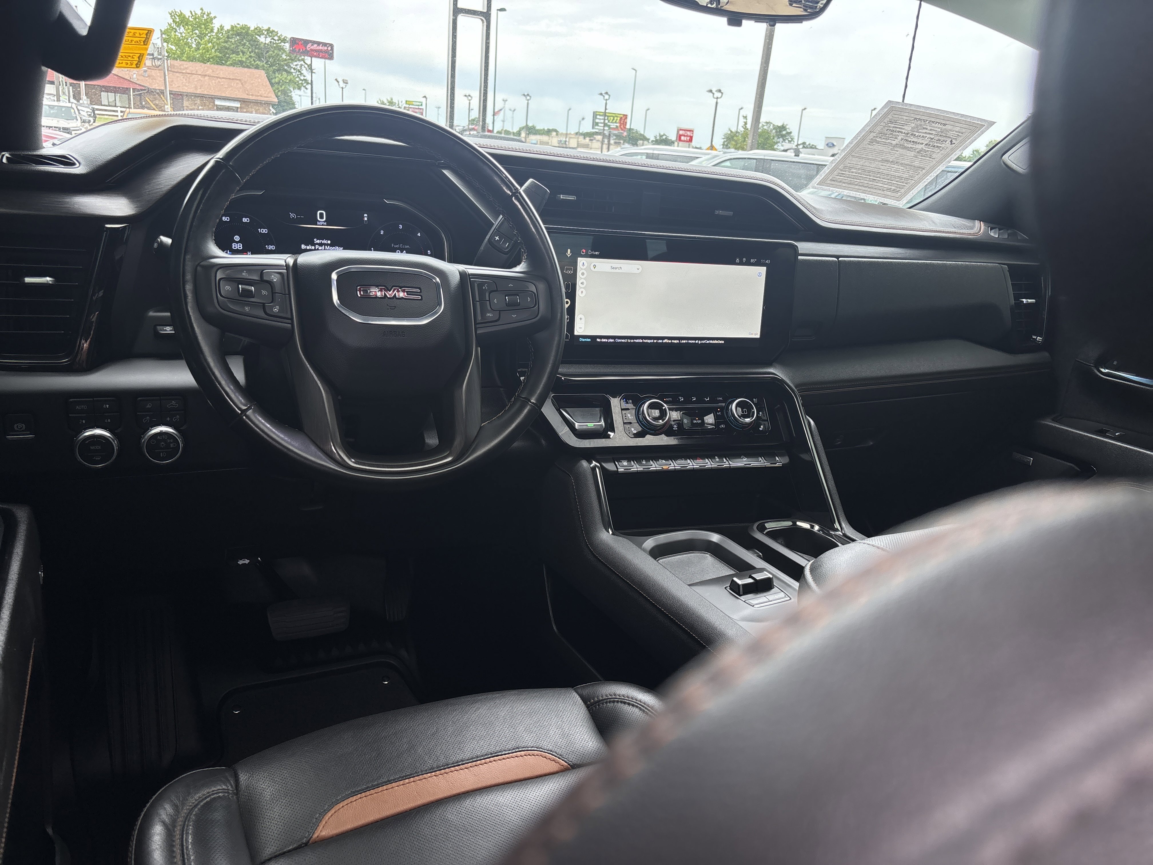 Used 2024 Thunderstorm Gray GMC AT4 image 21