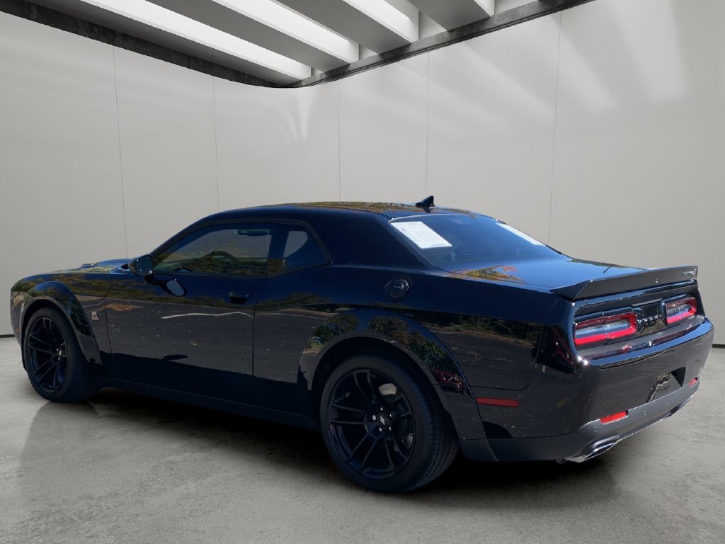 Used 2023 Pitch Black Clearcoat Dodge R/T Scat Pack Widebody image 3