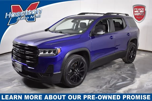 Used 2023 Blue GMC SLE image 1